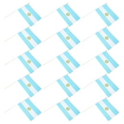 Eease Argentina Hand Flags 50Pcs for Parades & Events