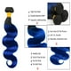 thumbnail image 4 of Extensiones de cabello Nuailisex Ombre Blue Body Wave 30-40cm, 4 of 8