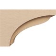 thumbnail image 3 of 6"W x 18"D x 12"H Classic Helena Rough Cedar Woodgrain TimberThane Corbel, Primed Tan, 3 of 6