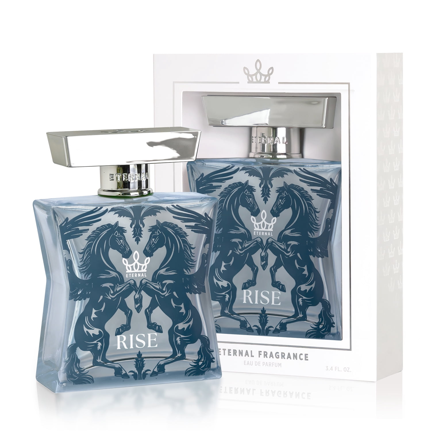 Eternal Fragrance RISE, Fresh Spicy Vanilla Woody Eau de Parfum, Inspired by Layton Cologne for Men, 3.4 oz (100ml) Spray