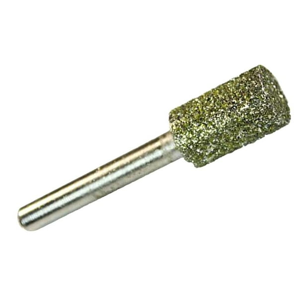 Accesorio de rectificado de diamante, pasador de rectificado para herramientas rotativas, forma cilíndrica 8mm