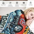 thumbnail image 3 of Orinice Car Motifs Warm Lightweight Blanket Soft Fleece Blankets All Seasons Decor Gift Blanket 50x60in, 3 of 6