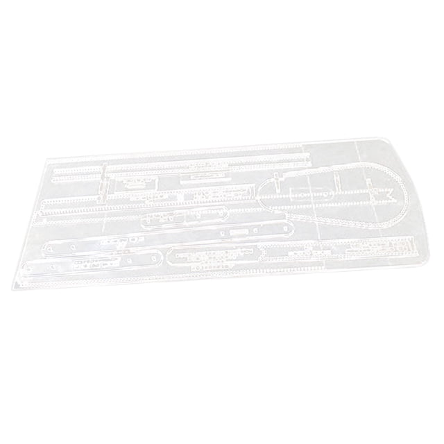 10 piezas de cuero para manualidades, bricoje, acrílico transparente, bolso de hombro, bolso cruzado, pntils de pntils Sunnimix Plantilla de patrón de bolso