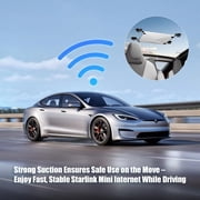 Starlink Mini Suction Cup Mount Kit – 360° Adjustable Satellite Holder for Car Windshield, Roof, Sunroof – Heavy-Duty Weatherproof Suction Cups for RV, Camper & Mobile Use – Tool-Free Installation