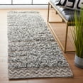 thumbnail image 2 of SAFAVIEH Natura Emmit Abstract Runner Rug, Ivory/Black, 2'3" x 8', 2 of 8