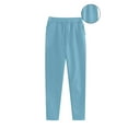 thumbnail image 5 of purcolt Women's Cotton Sweatpants Straight Leg Casual Comfy Yoga Lounge Pants Open Bottom Joggers Pants with Pockets, 5 of 5