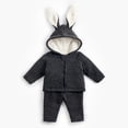 thumbnail image 4 of Sngxgn Toddler Baby Boy Outfit Baby Clothes Long Sleeve Sweatshirt Jogger Pants Cute Baby Clothing(Black,5Y), 4 of 9