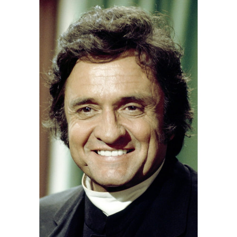 Johnny Cash Little House On The Prairie Johnny Cash in Little House on the Prairie 24x36 Poster smiling