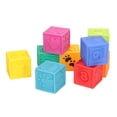 thumbnail image 2 of Bloques De Construcción Blandos Para Bebés, Bloques De Silicona Para Bebés Sin BPA 628-11 Estilo Colorido Para El Aprendizaje Temprano Durante 6 Meses Y Más LHCER Baby Squeeze Building Blocks, 2 of 8