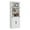 White, variant on Goldensoil Farmhouse Bookcase with Doors, 5 Tier Book Shelf with Cabinet, 12.9"x31.5"x68.7", Grey