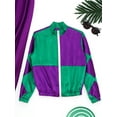 thumbnail image 5 of CHICTRY Girls Horse Training Uniform Long Sleeve Horse Rider Shirt Derby Horse Racer Trainer Green 14, 5 of 7