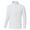 White, variant on Stamzod Plus Size Sun Protection Shirts for Men Summer Solid Color Outdoor Workout Long Sleeve Rash Guard Jackets Casual Loose Fishing Shirts for Camping Hiking Silver XL
