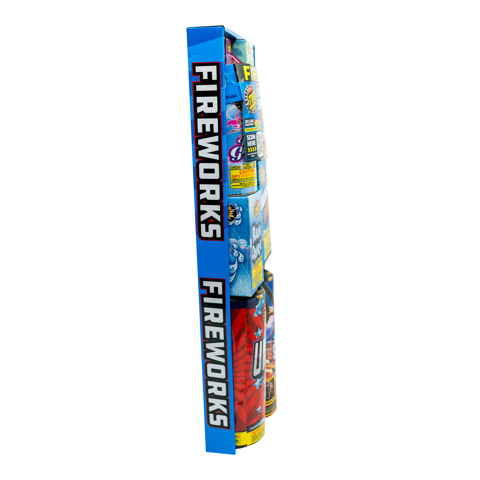 TNT Fireworks Stars and Sparks Ground Based Fountain Fireworks Assortment, Party