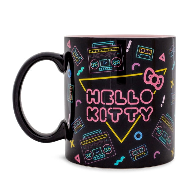 Taza de café Silver Buffalo Sanrio Hello Kitty Retro Boombox