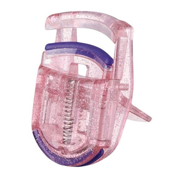 LYCAQL "Travel-Friendly" Starlight Pink Portable Eyelash Curler - -Free, Battery-Free, Manual Operation For Longer, Fuller Lashes