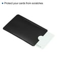 thumbnail image 3 of Funda Protectora Uxcell NFC Fundas para tarjetas de crédito bloqueadoras de RFID Negro 15Pack, 3 of 5