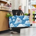 thumbnail image 6 of Cloud Large Foldable Oxford Cloth Storage Bin Basket, 6 of 7