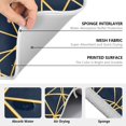 thumbnail image 5 of Geometric Star Pattern Dish Drying Mat for Kitchen, Quick Drying Absorbent Soft Durable 18 x 24", 5 of 10