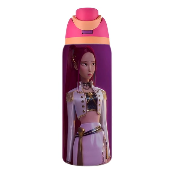 Anime Water Bottle Cute Water Bottle 32 oz Stainless Steel Vacuum Insulated Coffee Mug Coffee Travel Mug for Hot Drinks Valentine's Day gift