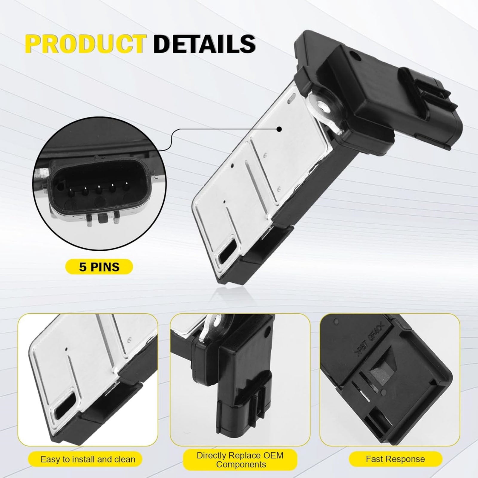 CSYANXING Maf Sensor Assembly 100% Brand New Professional Tested For Acura 1.3L 1.5L 1.8L 2.0L 2.3L 2.4L 3.0L 3.5L 3.7L