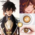 thumbnail image 1 of Lentes de contacto de colores para Halloween, lentillas circulares para Cosplay, Genshin Nahida, Hutao, 2 unidades, 1 of 4
