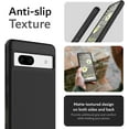 thumbnail image 4 of Étui de Téléphone pour Google Pixel 7a, TUDIA [MergeGrip] [Compatible MagSafe] de Qualité Militaire à Double Couche, Robuste [Aimant Intégré] Étui de Téléphone (Noir Mat), 4 of 7