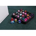 thumbnail image 7 of Polar Whale Toy Figurine Character Drawer Organizer Washable for Home Bedroom Playroom Compatible with Shopkins Hatchimals Colleggtibles  5.9 x 7.1 x 1 Inches Black Foam 24 Compartments, 7 of 7