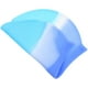 thumbnail image 5 of KAKOWELY Gorro de natación para el cabello, unisex, antideslizante, protector de cabello para natación., 5 of 5