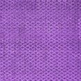 thumbnail image 1 of Ahgly Company Indoor Square Oriental Purple Industrial Area Rugs, 3' Square, 1 of 4