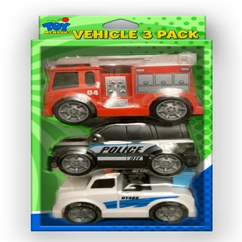 Micro Mini Vehicles  3 Pack, Colors and Styles May Vary