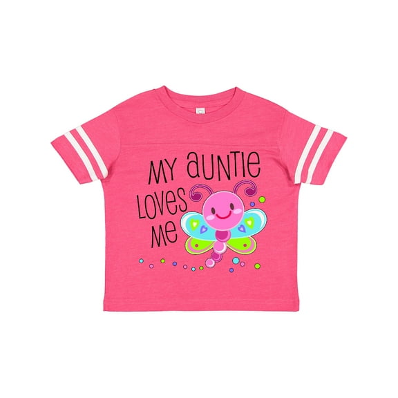 Inktastic My Auntie Loves Me Cute Dragonfly Boys or Girls Toddler T-Shirt