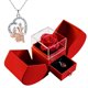 thumbnail image 3 of Collar con colgante para madre e hija, caja de regalo para el día de la madre, con jabón Forever Rose, 3 of 4