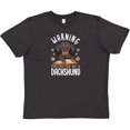 thumbnail image 3 of Inktastic Protected by a Dachshund Dog Youth T-Shirt, 3 of 5