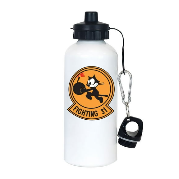 Tomcatters Fighting 31 Aluminum Water Bottle