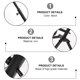 thumbnail image 4 of HOOWIFFY 1Ud Soporte Para Guitarra Ajustable Color Negro Con Protección Para Instrumentos, 4 of 8
