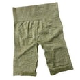 thumbnail image 1 of Pantalones cortos de yoga estilo ciclista para mujer, de cintura alta, para correr, hacer ejercicio y gimnasio. Amarillo, 1 of 9