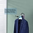 thumbnail image 3 of Proman Proudcts Amber Valet Stand Coat Rack Organizer with Hanger, Trouser Bar, White, 3 of 7