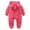 Red, variant on Baby Bodysuit Clearance Baby Boy Rompers 3-6 Months Baby Onesie Newborn Girl Newborn Jumpsuit with Hat