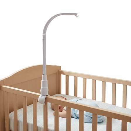 Baby Mobile for Crib,  Nursery Mobile Arm for Crib, Baby Mobile for Bassinet, 22.8 In. Height, Pack of 1, White