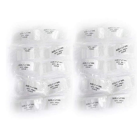 Miami Zip - Mini Zip Lock Bags 1 X 1 Inch (2000 Bags)