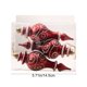 thumbnail image 3 of Caja de regalo de 3 bolas navideñas | Adornos colgantes creativos para árbol de Navidad con pintura a color | Adornos colgantes de bolas navideñas de plástico para fiestas, 3 of 6