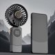 thumbnail image 4 of Naiovety Mini ventilador Ventilador recargable portátil Pantalla digital inteligente Funcionamiento suave 2. Inteligente Electrodomésticos Azur 1200M, 4 of 6