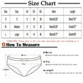thumbnail image 2 of BLVB Lace Cotton Thongs for Women Ladies Underwear Low Rise Soft Panties No Show, 2 of 5