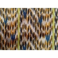 thumbnail image 4 of oneOone Tissu Popeline de Coton Rayé & Chevron Ikat Imprimé 1 Yard 56 Pouces de Large, 4 of 4