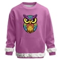 thumbnail image 2 of RKSTN Men's Carnival Party Sweatshirts Oversized Crew Neck Carnival Graphic Print Versatile Fleece Sweatshirt Mens Casual Round Neck Relaxed Fits Comfy Pullover Sweatshirt Top Fall Winter Clothes, 2 of 7