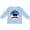 AE-Light Blue, variant on Inktastic Deer Bow Hunting USA Flag Boys or Girls Long Sleeve Toddler T-Shirt