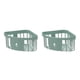 thumbnail image 1 of Estante de Soporte de baño Billuyoard Multicolor Tamaño compacto 2piezas Verde, 1 of 6