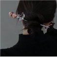 thumbnail image 4 of cabello con flores de rosas para mujer, accesorios para el cabello, horquilla china para moños, regalos de Navidad y cumpleaños para niñas y mujeres, palillos de pelo para bollos (2pcs), 4 of 5