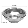 thumbnail image 3 of Cesta De Filtro De Dosis Doble Individual De 58 Mm, Filtro De Sin Fondo Para Semiautomática, Ideal Para El Hogar, Tienda De Té Con Leche, Bar,, 3 of 7