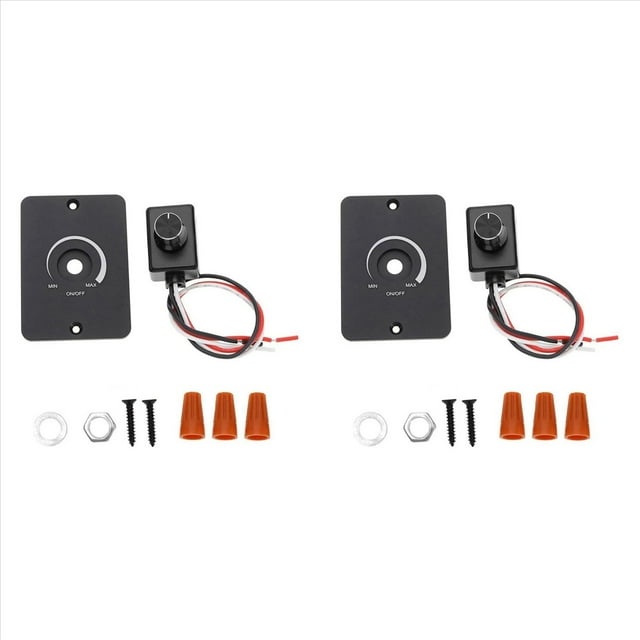 2X Atenuador de Luz PWM Compatible con Perilla Giratoria para una Fácil Instalación Atenuador de Luz RV Experience de 12 V